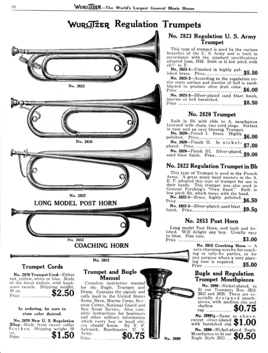 Framed Print : Trumpets, Wurlitzer Framed Print : Trumpets, Wurlitzer