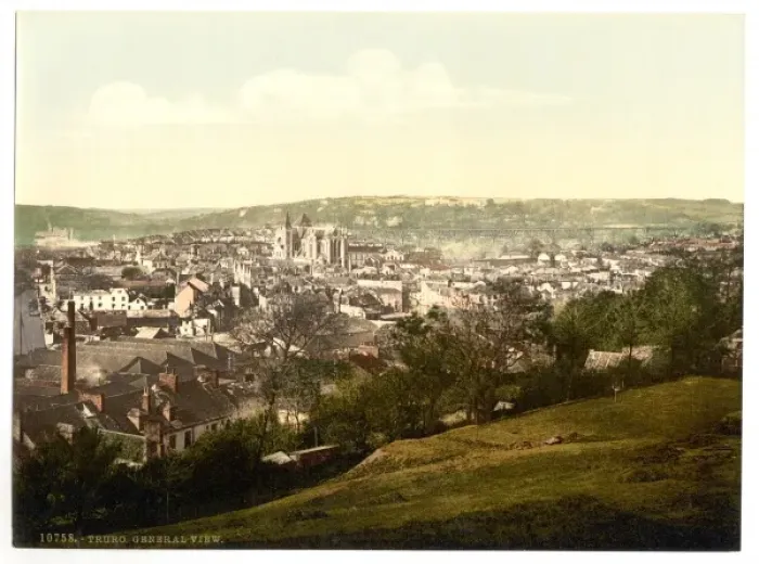 Framed Print : Truro, general view, Cornwall, England Framed Print : Truro, general view, Cornwall, England