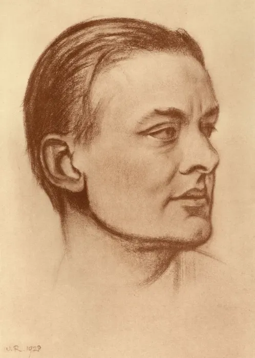 Framed Print : Ts Eliot / Rothenstein Framed Print : Ts Eliot / Rothenstein