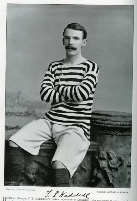 Framed Print : Ts Waddell, Scottish International footballer Framed Print : Ts Waddell, Scottish International footballer