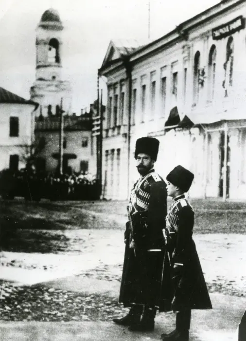 Framed Print : Tsar Nicholas II, Emperor of Russia, and son Alexei Framed Print : Tsar Nicholas II, Emperor of Russia, and son Alexei