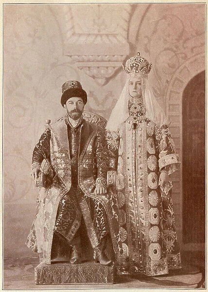 Tsar Nicholas II and the Tsarina at a Ball, St. Petersburg