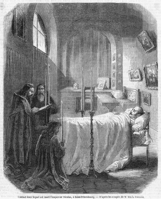 Framed Print : TSAR NICOLAS I DIES Framed Print : TSAR NICOLAS I DIES