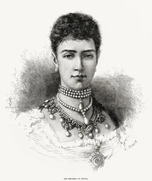 Framed Print : Tsaritsa Maria Feodorovna of Russia (1847 - 1928), wife of Tsar Alexander III Framed Print : Tsaritsa Maria Feodorovna of Russia (1847 - 1928), wife of Tsar Alexander III