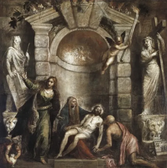 Framed Print : TTITIA, Tiziano Vecello, also called (1490-1576) Framed Print : TTITIA, Tiziano Vecello, also called (1490-1576)
