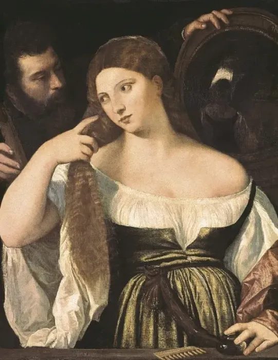 Framed Print : TTITIA, Tiziano Vecello, also called (1490-1576) Framed Print : TTITIA, Tiziano Vecello, also called (1490-1576)