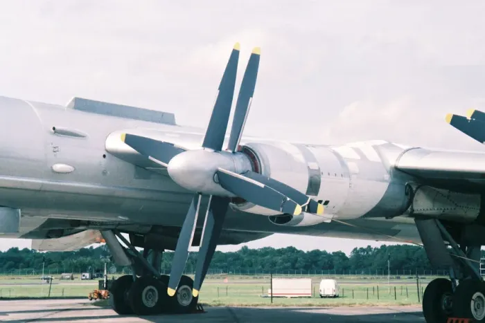 Framed Print : Tu-95MS at Fairford Framed Print : Tu-95MS at Fairford