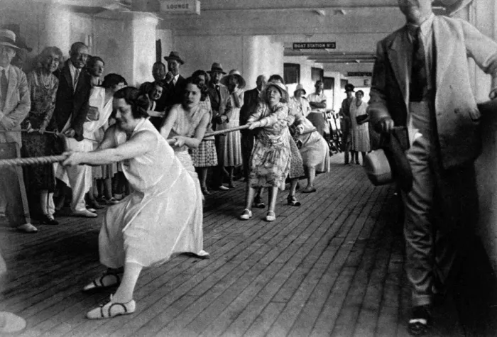 Framed Print : Tug o War aboard the R. S. M. P. Atlantis Framed Print : Tug o War aboard the R. S. M. P. Atlantis
