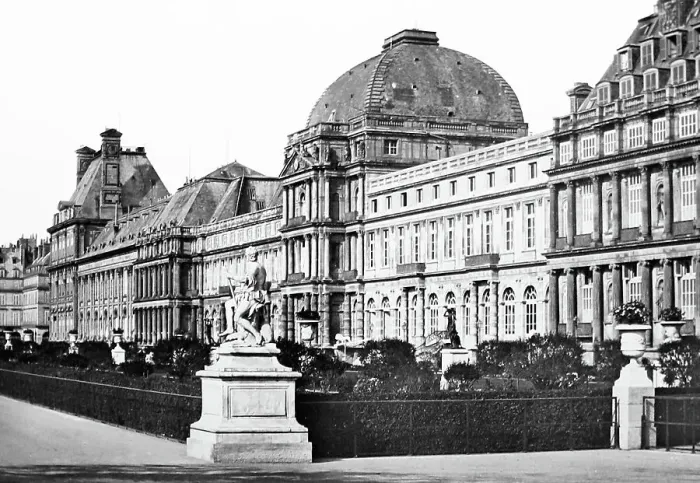 Framed Print : Tuileries Palace, Paris, Victorian period Framed Print : Tuileries Palace, Paris, Victorian period