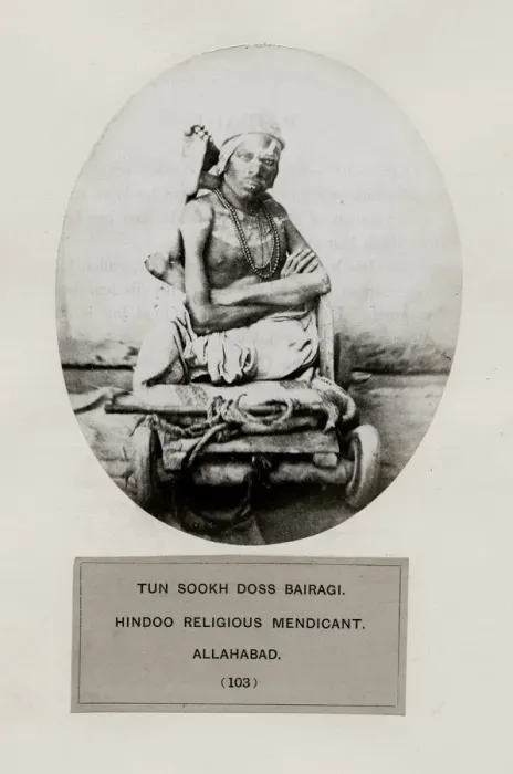 Framed Print : Tun Sookh Doss Bairagi, Hindoo Religious mendicant Framed Print : Tun Sookh Doss Bairagi, Hindoo Religious mendicant