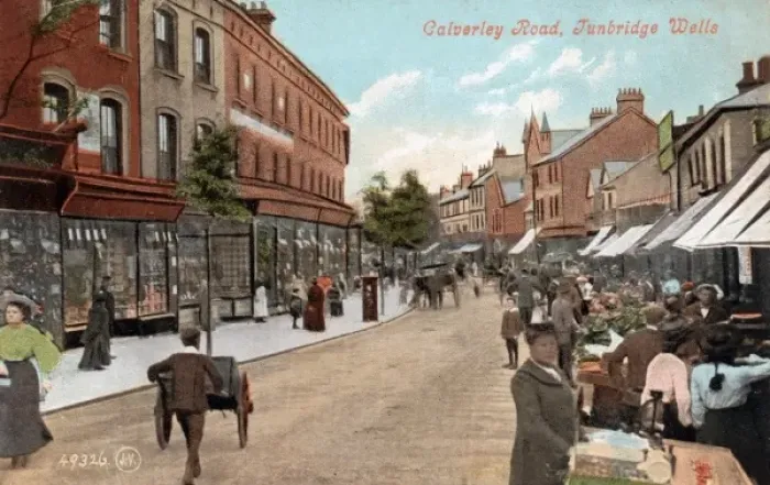 Framed Print : Tunbridge Wells, Calverley Road Framed Print : Tunbridge Wells, Calverley Road