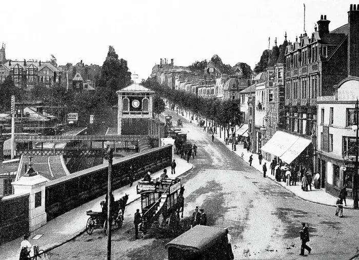 Framed Print : Tunbridge Wells Mount Pleasant Victorian period Framed Print : Tunbridge Wells Mount Pleasant Victorian period