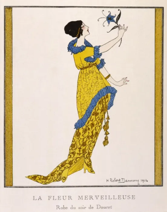 Framed Print : Tunic Dress / Doucet 1914 Framed Print : Tunic Dress / Doucet 1914