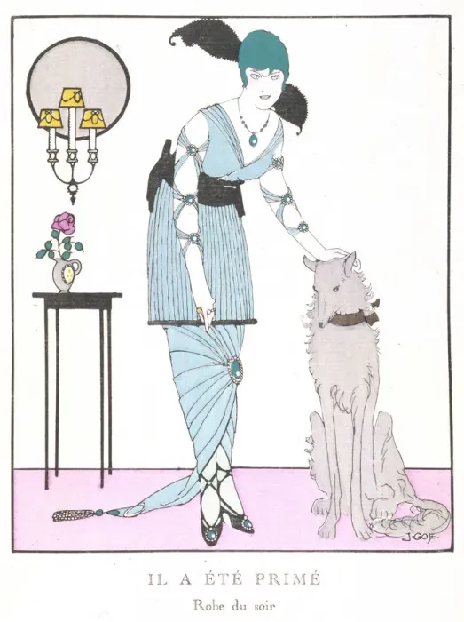 Framed Print : Tunic Dress - Wolfhound Framed Print : Tunic Dress - Wolfhound
