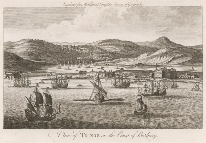 Framed Print : Tunis, Circa 1760 Framed Print : Tunis, Circa 1760