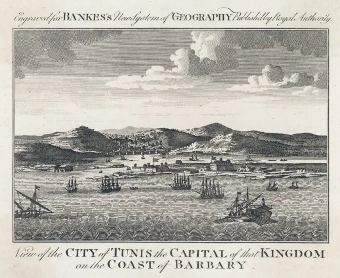 Framed Print : Tunis Circa 1780 Framed Print : Tunis Circa 1780