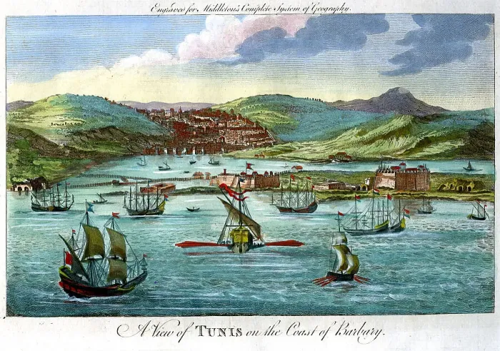 Framed Print : Tunis, Coast of Barbary Framed Print : Tunis, Coast of Barbary