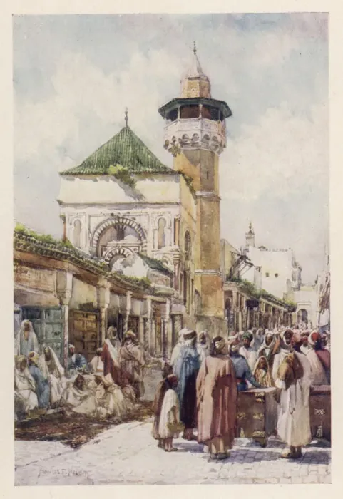 Framed Print : Tunis Mosque Framed Print : Tunis Mosque
