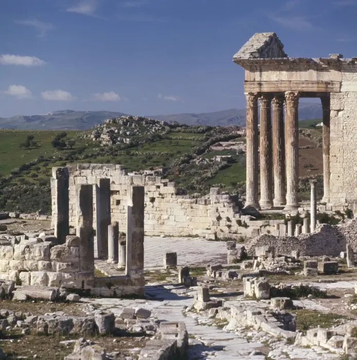 Framed Print : Tunisia / Dougga Framed Print : Tunisia / Dougga