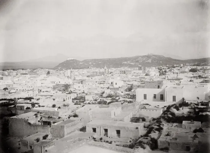 Framed Print : Tunisia and the Fort Sidi Ben Hassen, Tunisia Framed Print : Tunisia and the Fort Sidi Ben Hassen, Tunisia