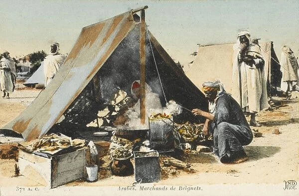 Tunisia - Fritters sellers