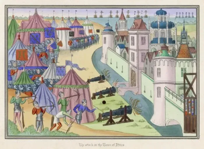 Framed Print : Tunisia / Froissart / 1390 Framed Print : Tunisia / Froissart / 1390