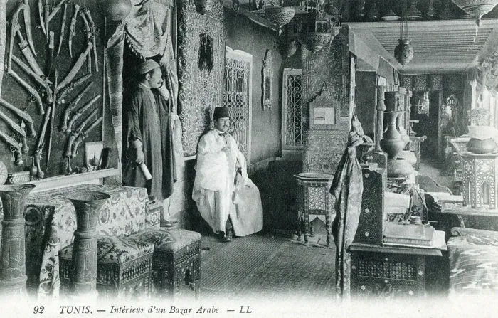 Framed Print : Tunisia, North Africa - the interior of an Arab shop Framed Print : Tunisia, North Africa - the interior of an Arab shop
