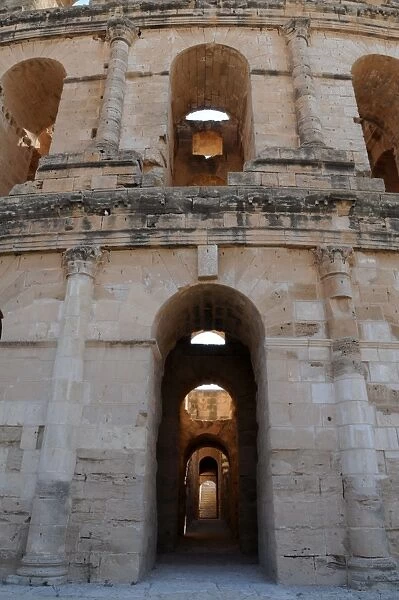 Tunisia. Roman Art. Amphitheatre of Djem
