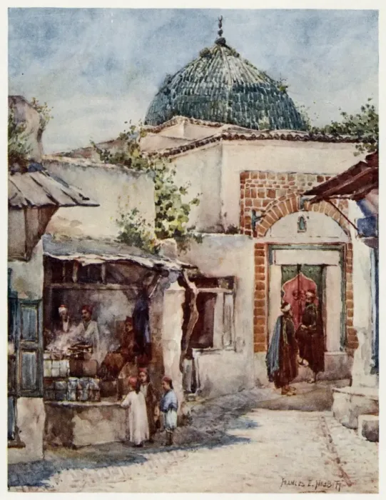 Framed Print : Tunisia / Tunis Food Stall Framed Print : Tunisia / Tunis Food Stall