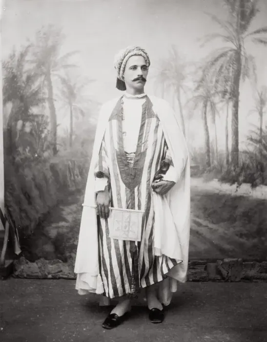 Framed Print : Tunisian arab man, in a studio setting, Tunisia Framed Print : Tunisian arab man, in a studio setting, Tunisia
