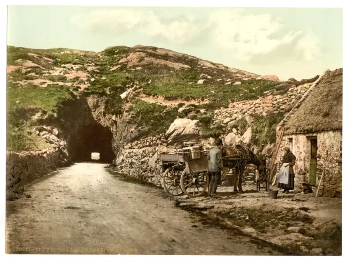 Framed Print : Tunnel near Glengariff. County Cork, Ireland