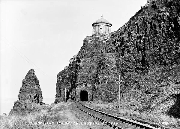 Tunnel and Sea Stack, Downhill, Co Londonderry
