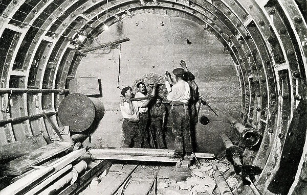 Tunnelling for the London Underground Railway