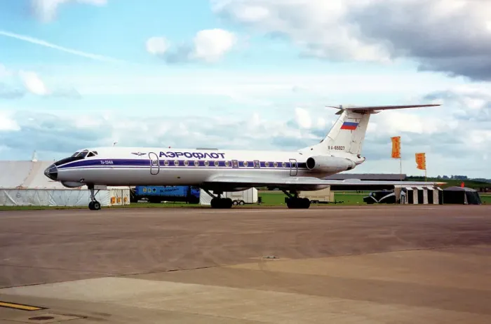 Framed Print : Tupolev Tu-134AK RA-65927 Framed Print : Tupolev Tu-134AK RA-65927