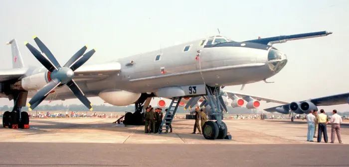 Framed Print : Tupolev Tu-142M 93 Black Framed Print : Tupolev Tu-142M 93 Black