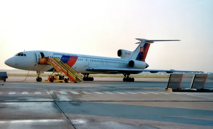 Framed Print : Tupolev Tu-154M OM-BYO Framed Print : Tupolev Tu-154M OM-BYO