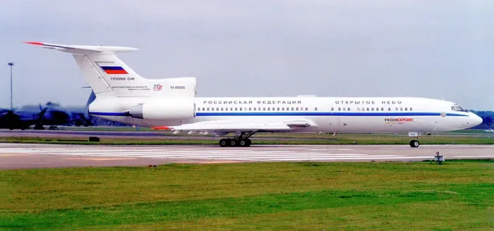 Framed Print : Tupolev Tu-154M RA-85655 Framed Print : Tupolev Tu-154M RA-85655