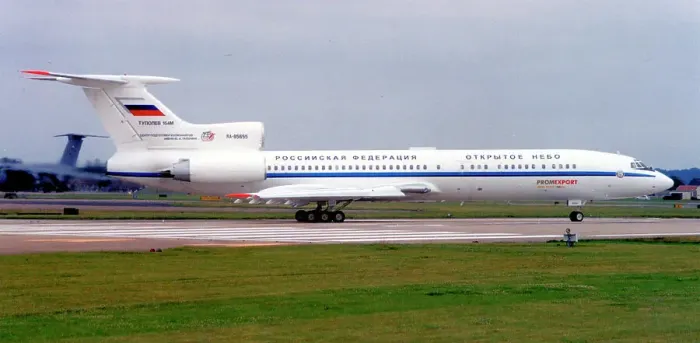 Framed Print : Tupolev Tu-154M RA-85655 Framed Print : Tupolev Tu-154M RA-85655