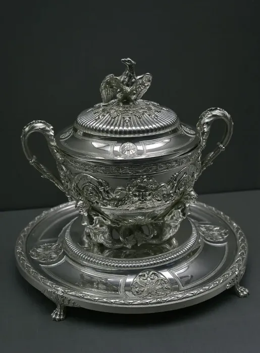 Framed Print : Tureen and stand by Jacques-Charles Mongenot Framed Print : Tureen and stand by Jacques-Charles Mongenot