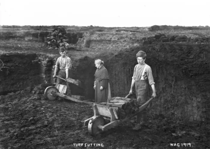 Framed Print : Turf Cutting Framed Print : Turf Cutting