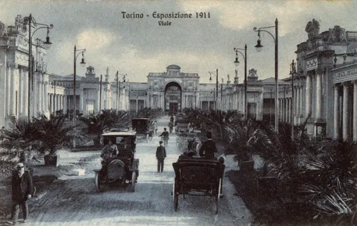 Framed Print : The Turin Exposition 1911 - The Avenue Framed Print : The Turin Exposition 1911 - The Avenue