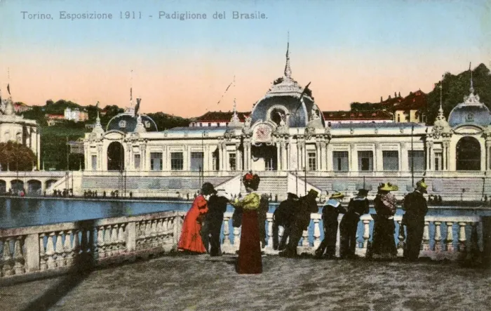 Framed Print : The Turin Exposition of 1911 - The Brazilian Pavilion Framed Print : The Turin Exposition of 1911 - The Brazilian Pavilion