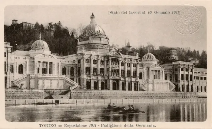 Framed Print : The Turin Exposition of 1911 - German Pavilion Framed Print : The Turin Exposition of 1911 - German Pavilion