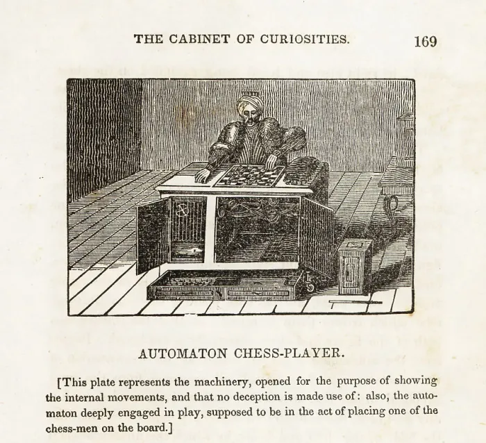 Framed Print : The Turk, 18th century chess-player robot hoax Framed Print : The Turk, 18th century chess-player robot hoax