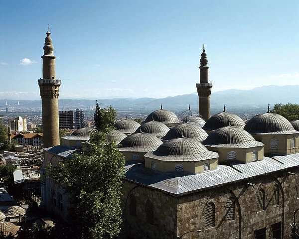 Turkey. Bursa. Ulu Cami (Grand Mosque ). Built between 1396
