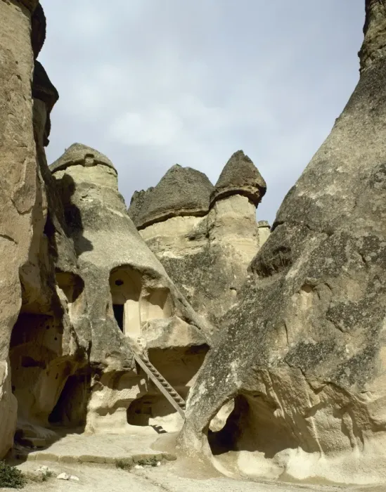 Framed Print : Turkey. Cappadocia. Pasabaglari. Monks Valley. Cave house Framed Print : Turkey. Cappadocia. Pasabaglari. Monks Valley. Cave house