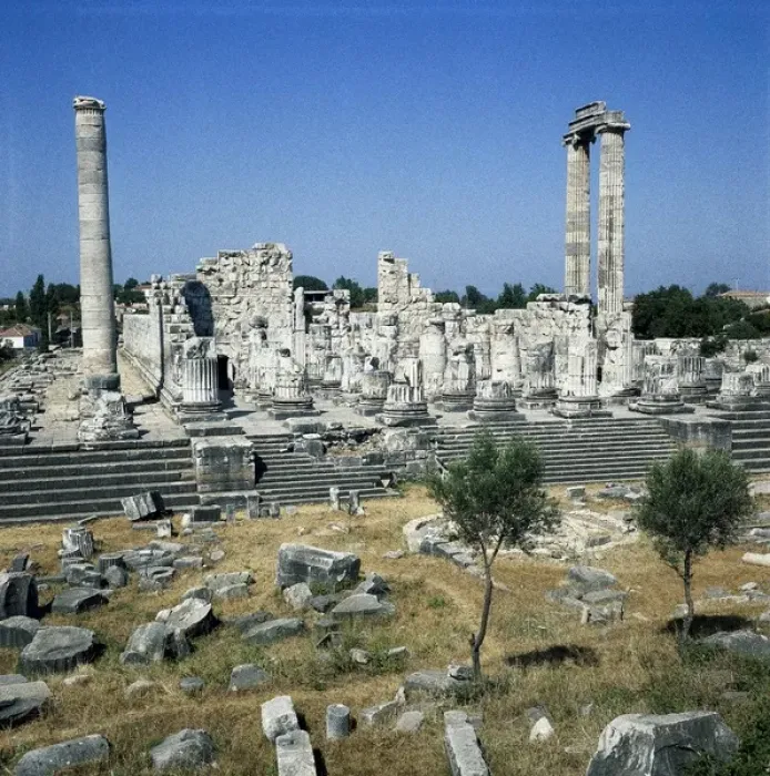 Framed Print : TURKEY. Didyma. Temple of Apollo. Temple of Framed Print : TURKEY. Didyma. Temple of Apollo. Temple of