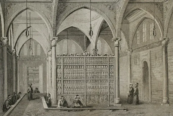 Framed Print : Turkey. Istanbul - Library of Raghib Pasha. Interior Framed Print : Turkey. Istanbul - Library of Raghib Pasha. Interior