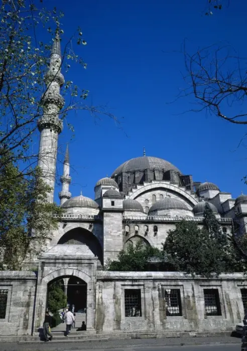 Framed Print : Turkey. Istanbul. Suleymaniye Mosque (1550-1557). Architect Framed Print : Turkey. Istanbul. Suleymaniye Mosque (1550-1557). Architect