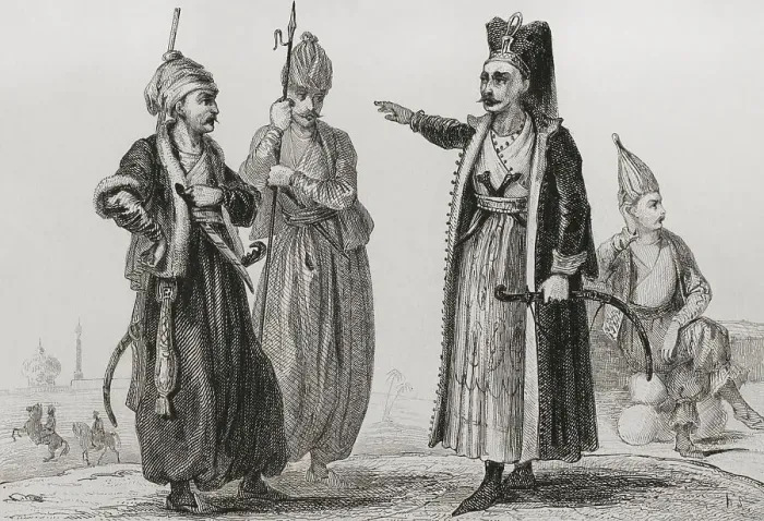 Framed Print : Turkey. Janissaries